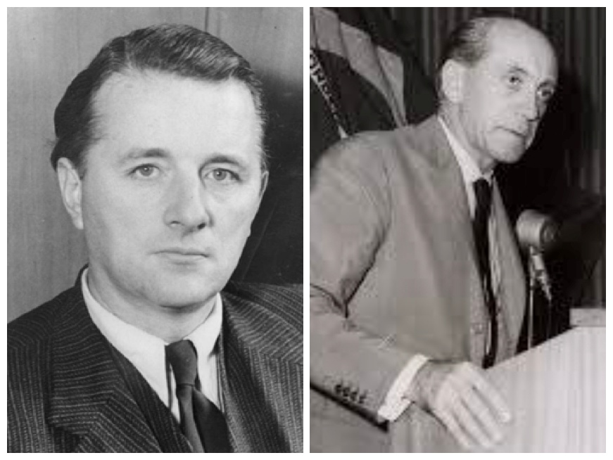 Paul Harteck 1902–1985 (αριστερά). Wilhelm Groth 1904 –1977 (δεξιά)